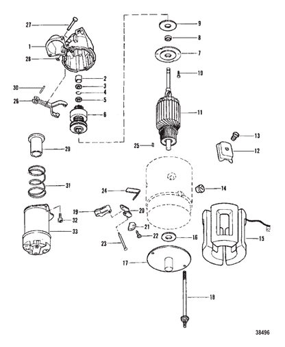 STARTER SOLENOID- DELCO REMY, Quicksilver 13037