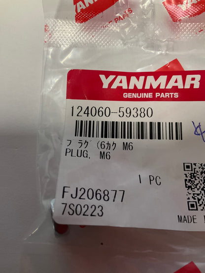 Yanmar 124060-59380 Plug