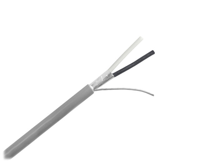 22/2 grey jacket shielded wire