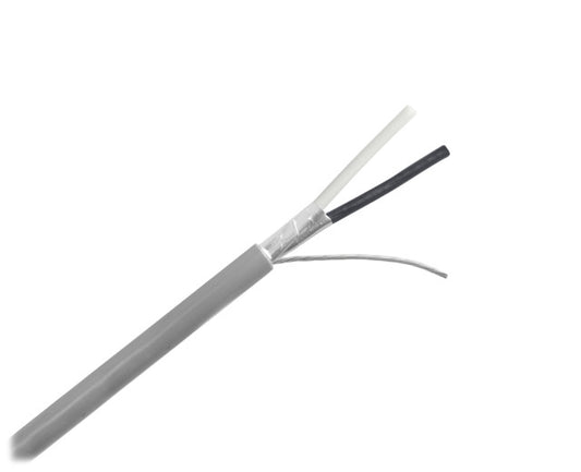 22/2 grey jacket shielded wire