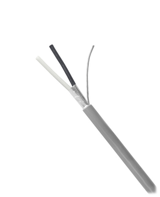 22/2 grey jacket shielded wire
