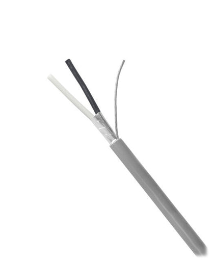 22/2 grey jacket shielded wire