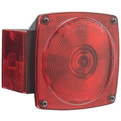 Under 80″ Combination Rear Light; with license light.