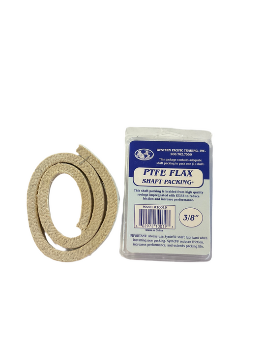 3/8" flax packing w/teflon