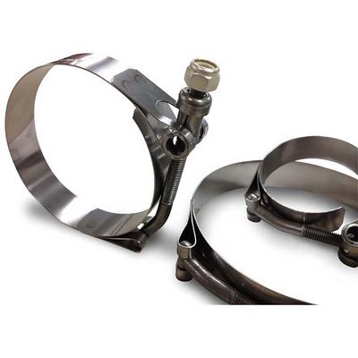72010000 Marine Exhaust Hose T-Bolt 3/4" Band Clamp, 10"