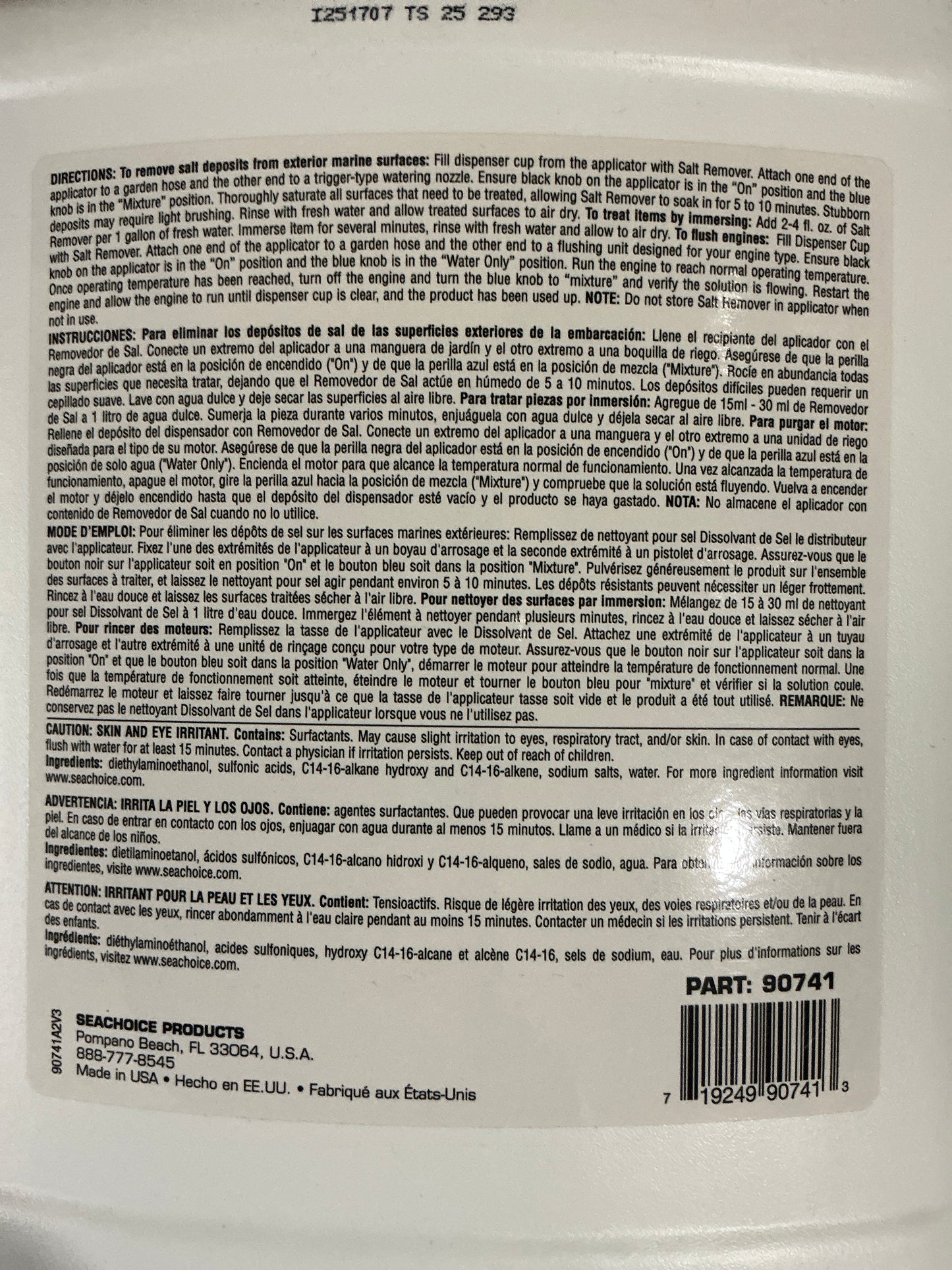 Salt Off Concentrate Gallon