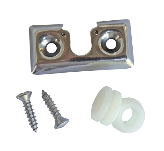 Taylor Made Traditional Stainless Steel Fender Lock and Peg Set #1010, This one only, missing 1 screw, closeout