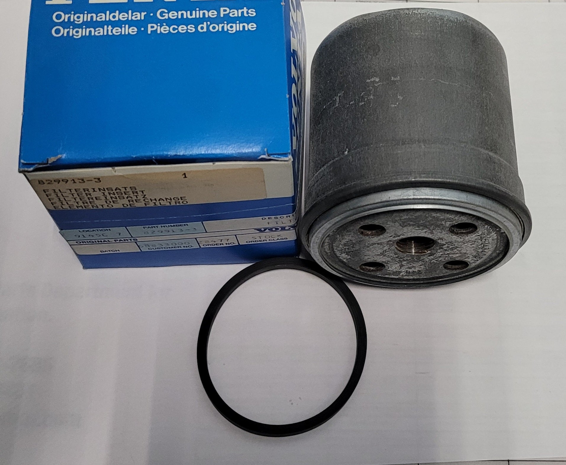 Volvo Penta 829913 OEM Fuel Filter NOS