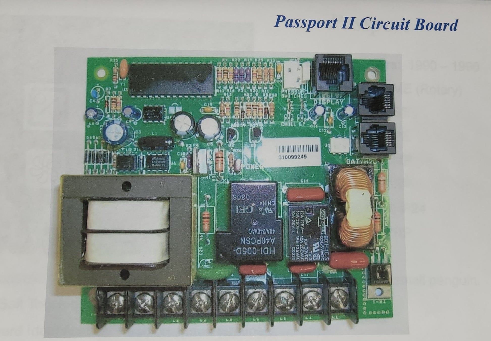 223100226 Passport II Retrofit to Passport I/O