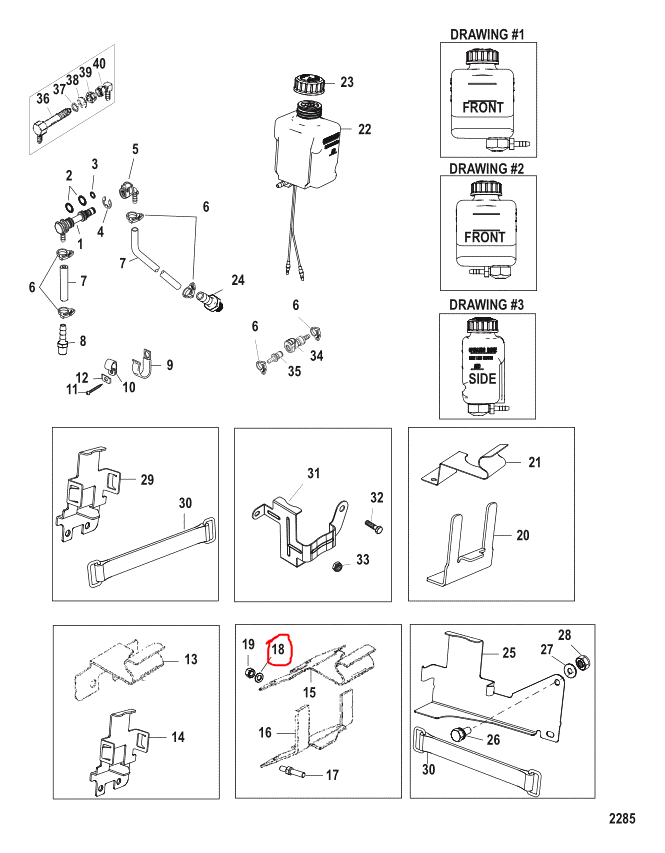 Washer, Quicksilver 20553