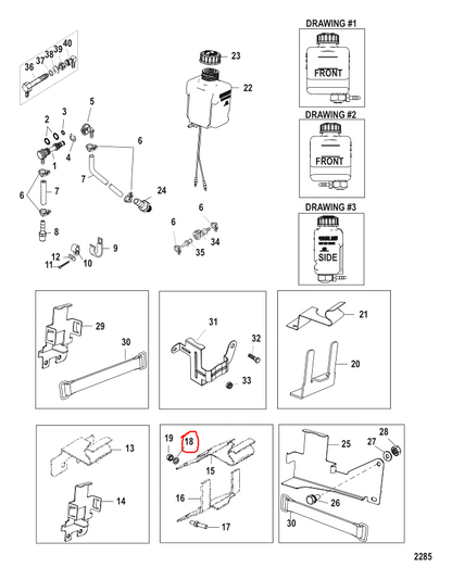 Washer, Quicksilver 20553