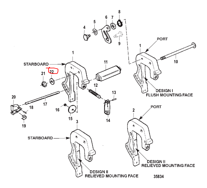 Washer, Quicksilver 20553