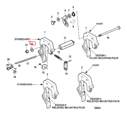 Washer, Quicksilver 20553