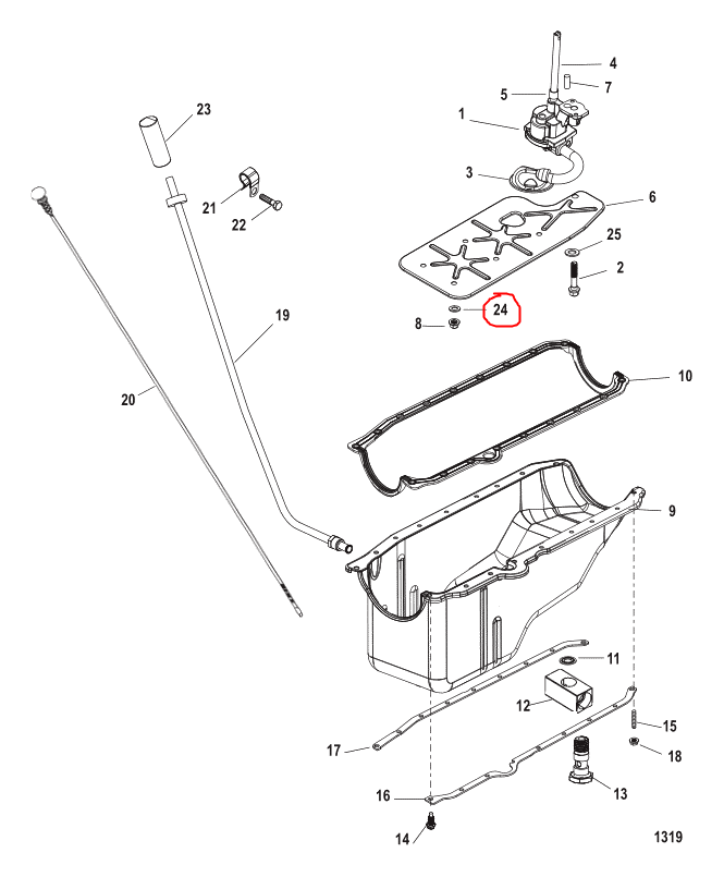 Washer, Quicksilver 20553