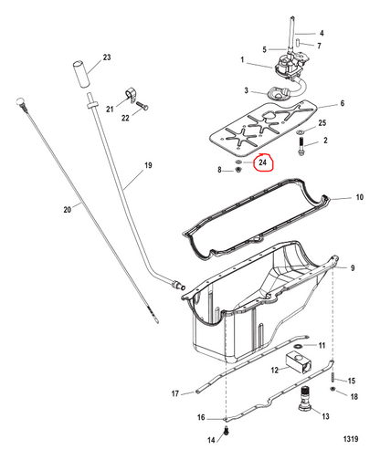 Washer, Quicksilver 20553