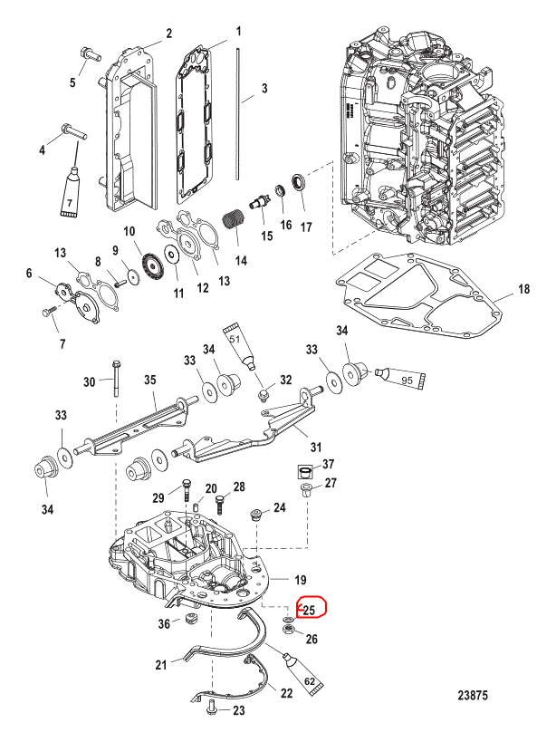 Washer, Quicksilver 20553