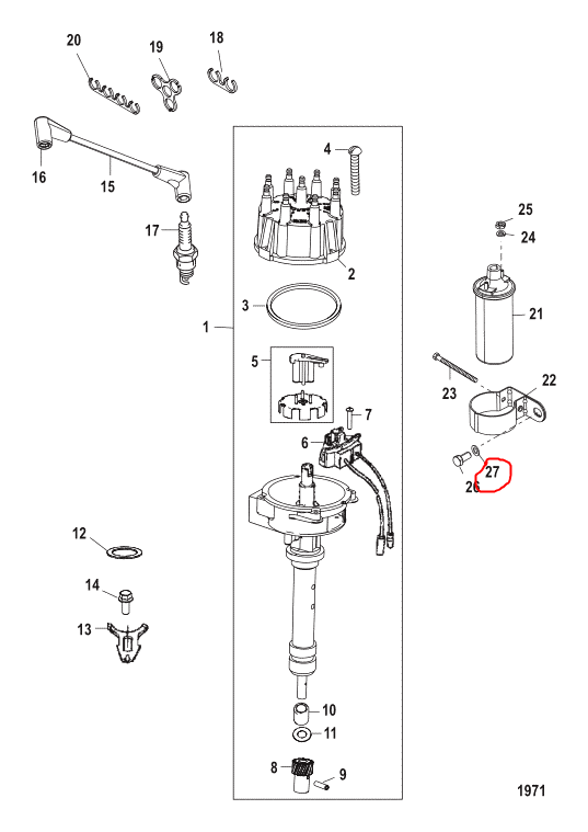 Washer, Quicksilver 20553