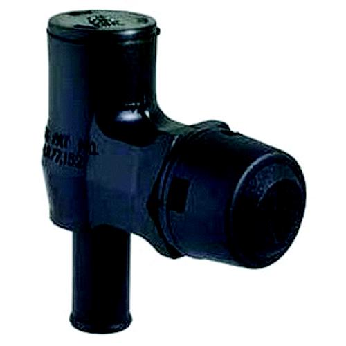 Attwood Fuel Tank Vent 90 Degree Standard Mount for 5/8" Hose White