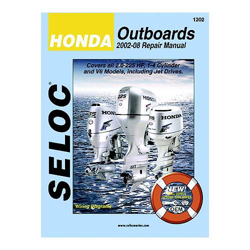 Seloc Marine Manual For Honda Outboards, All Eng ines 2-250Hp. 1-V6