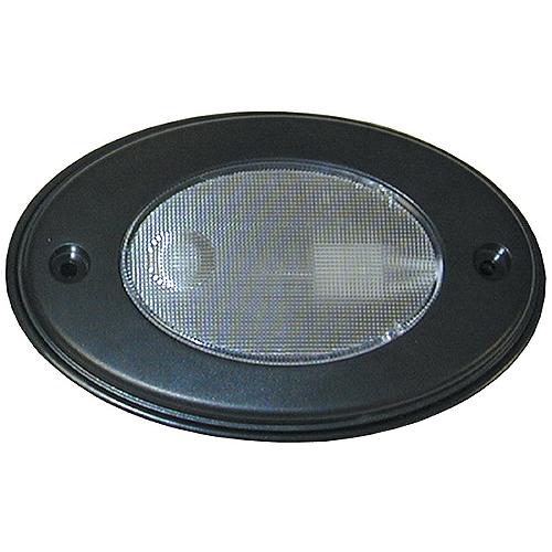 Oval courtsey light -white