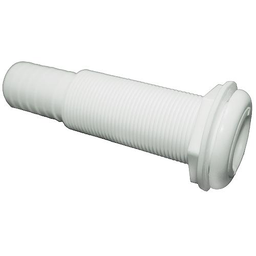 T-H MARINE 1-1/2" X-Long Thru Hull White