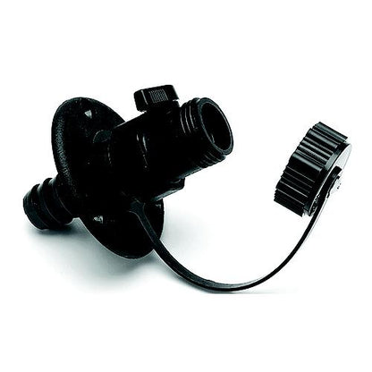 TH MARINE Wash Down Ftg w/Shut Off Valve