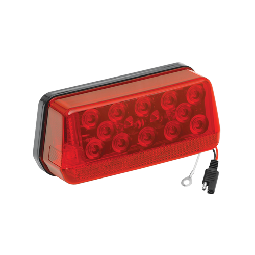 8-Function Taillight, Left/Roadside, LED Wrap-Around, (NLA)