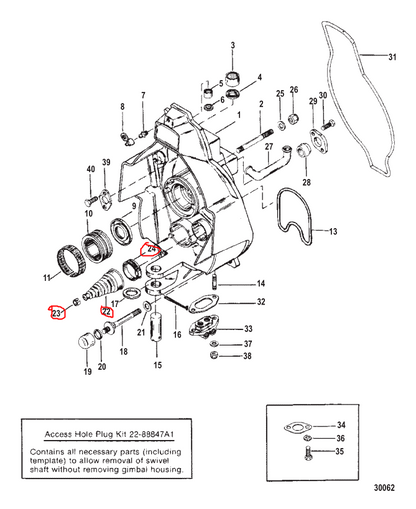 Shift Cable Bellows, Sierra 18-2753-2