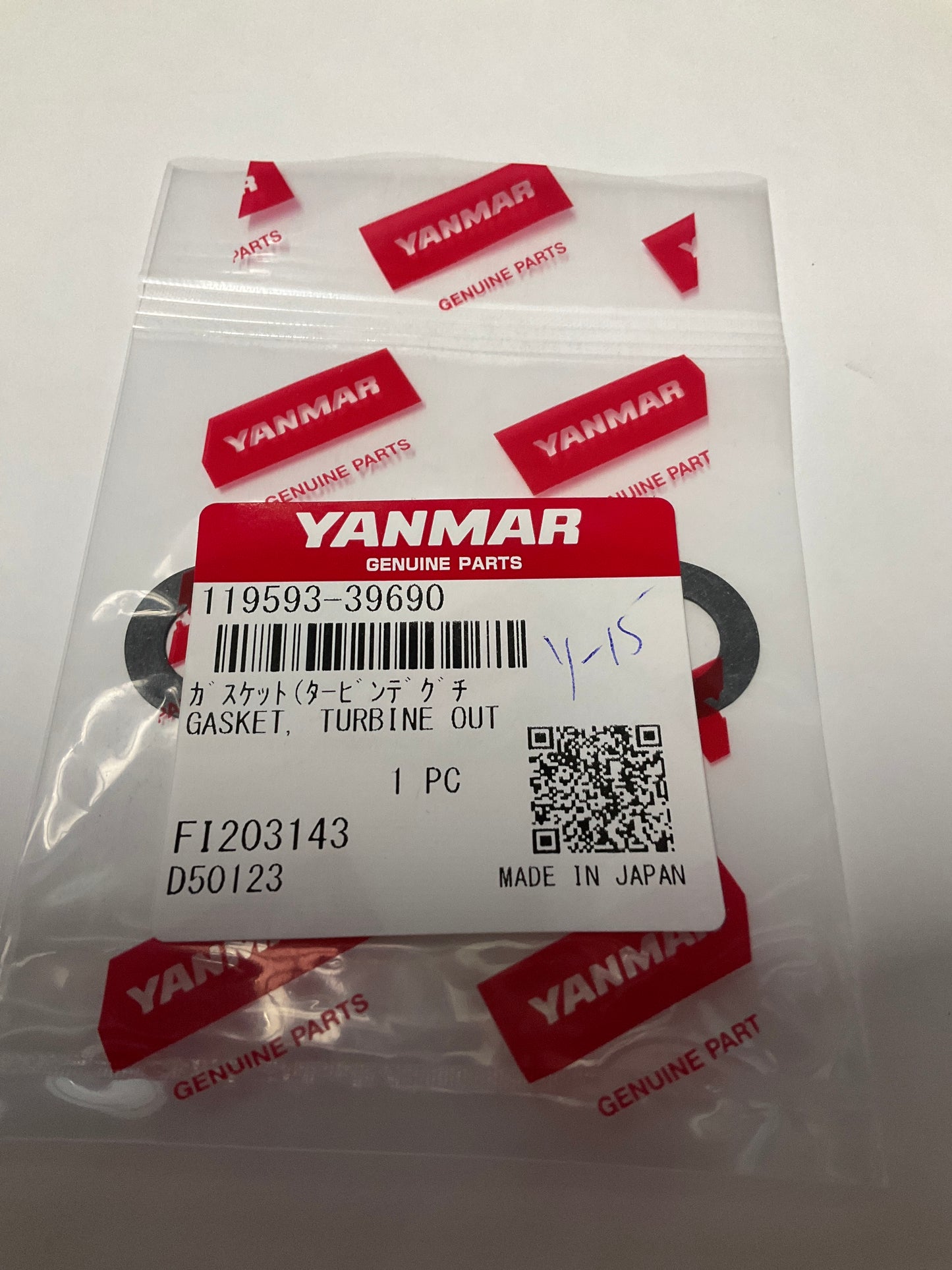 Yanmar 119593-39690 Gasket