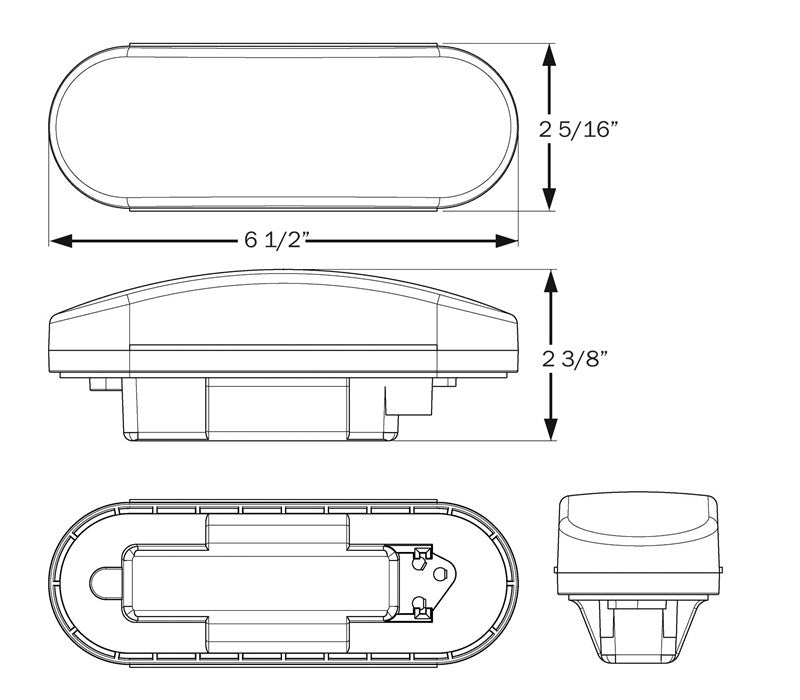 Light w/Grommet & Pigtail, Optronics, ST70RK