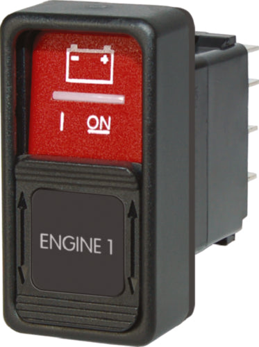 SPDT Remote Control Contura Switch - (ON)-OFF-(ON)
