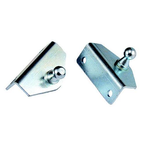 Gas Spring Mounting Brackets - Angled, 10mm, SS