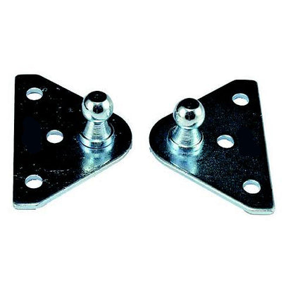 Gas Spring Mounting Brackets - Flat, Stainless Steel, BR-202-32
