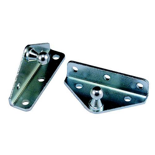 JR Products BR12553 Gas Spring Mounting Brackets - Angled, 2/pk