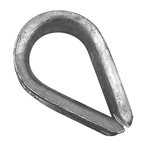 Heavy Duty Thimble, 3/8", Pair