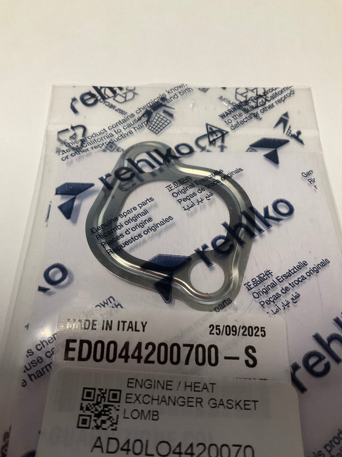 Kohler ED0044200700-S Gasket