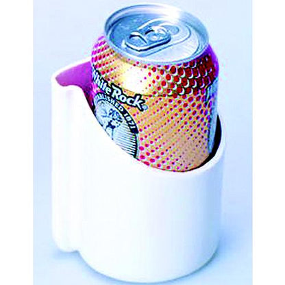Beckson HH-6 Soft-Mate Can and Air Horn Holder, White
