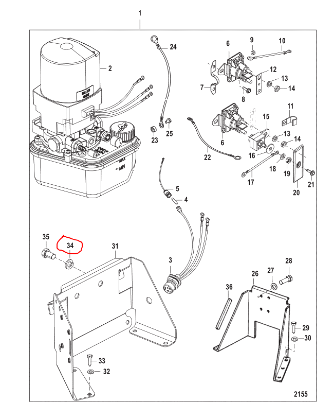 Lockwasher, Quicksilver 35048