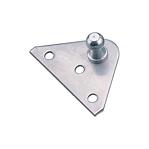 Gas Spring Mounting Brackets - Flat, Stainless Steel, BR-202-32
