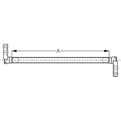 WINDSHEILD BRACE, Seadog line 324310-1
