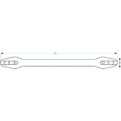 Sea-Dog 561516 Mooring Snubber,A:19-3/4" , B:1/2"-9/16"