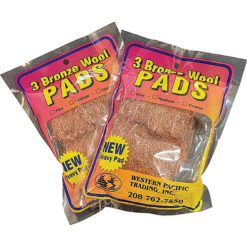 Bronze Wool Pads, Fine