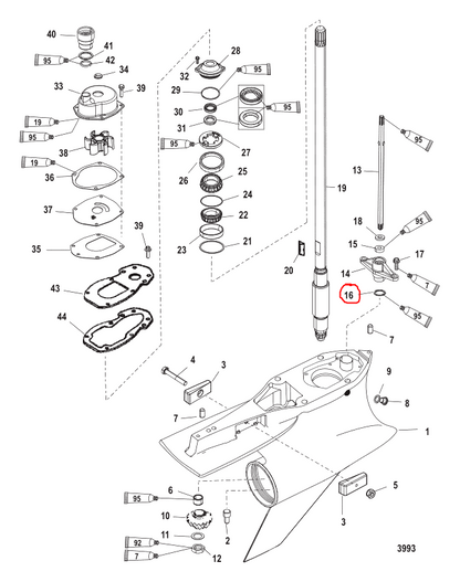 O-Ring, Quicksilver 36318
