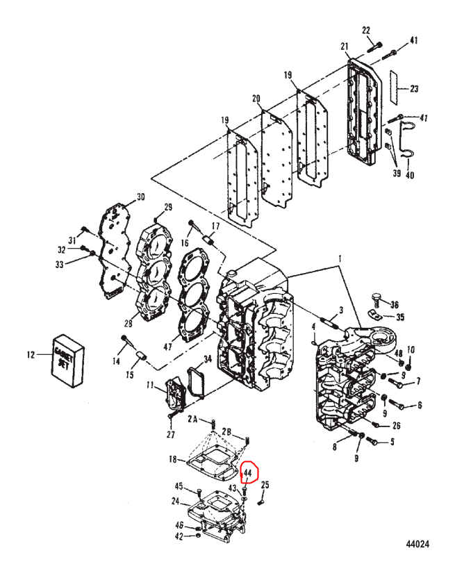 Screw, Quicksilver 37612
