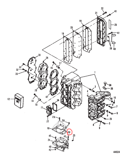 Screw, Quicksilver 37612