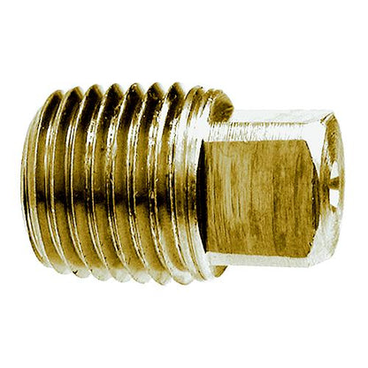 1/2"mip Brass Sq Head Pipe Plug, 28087