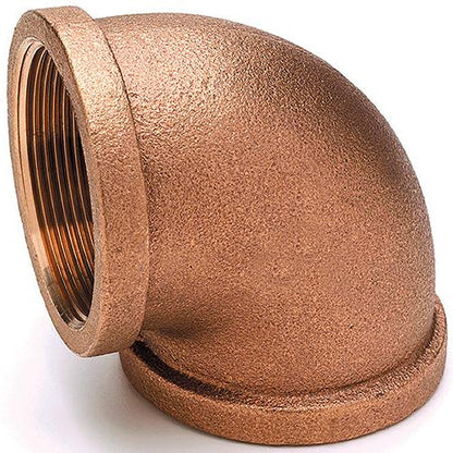 Bronze 90°, 3/8"fip