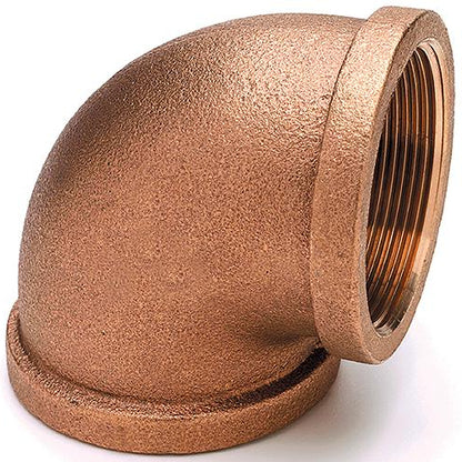 Bronze 90°, 3/8"fip