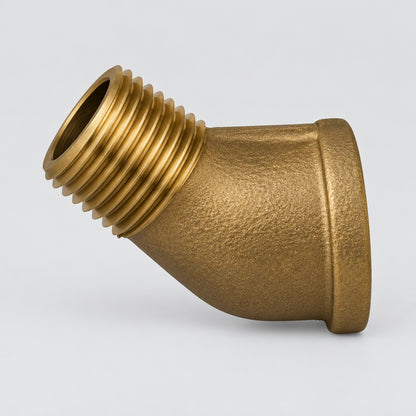 3/8" Bronze 45 Degree Street Elbow, 44202