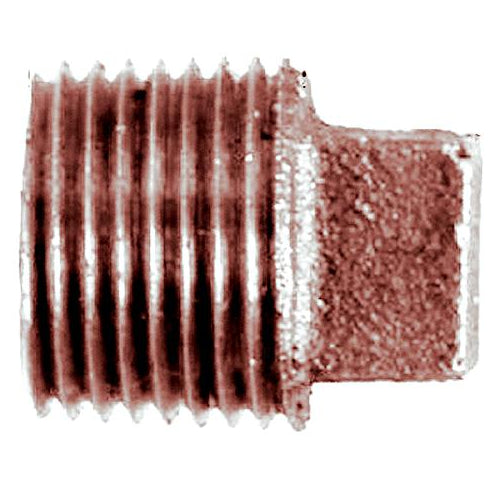 Bronze Square Head Plug, 3/4"mip, 44654